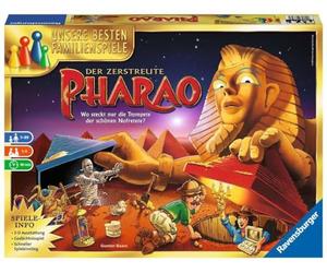 Ravensburger 26656 - The Scattered Pharaoh - Gioco da tavolo per tutta la famiglia, per adulti e bambini dai 7 anni in su, da 1 a 5 giocatori - Alla ricerca di tesori, i migliori giochi per famiglie