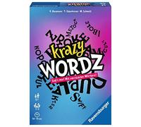 Ravensburger 26837 - Krazy Wordz - Gesellschaftsspiel für die ganze Familie, Spiel für Erwachsene und Kinder ab 10 Jahren, Partyspiel für 3-8 Spieler - mit 240 Spielkarten: Sag's mir! Mit verrückten Wörtern!