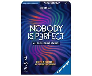 Ravensburger 26846 - Nobody is Perfect Extra Edition - Gioco di carte comunicativo, gioco di Capodanno per tutta la famiglia, gioco per adulti e giovani dai 14 anni in su, per 3-6 giocatori
