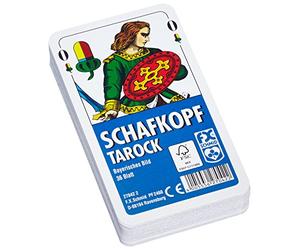 Ravensburger 27042 - Carte dei tarocchi, Carte tedesche, 36, Custodia Trasparente [Importato dalla Germania]