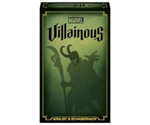 Ravensburger 27296 - Marvel Villainous: Arglist & Schabernack - edizione tedesca della 1a espansione - Gioco di strategia con etica del gioco contorta a partire dai 12 anni in su, Tedesco
