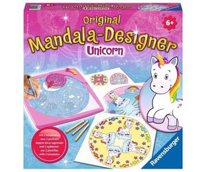 Ravensburger 29703 0 fantasy Mandala Designer Unicorn, Yellow, Mittel