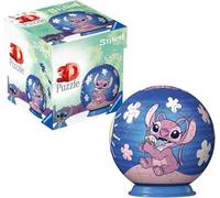 Ravensburger 3D 11597-Palla puzzle Disney Angel, per grandi e piccoli fan di Stitch a partire dai 6 anni, 11598