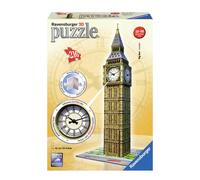 Ravensburger Italy 12586 - Puzzle 3D Big Ben con Orologio Funzionante