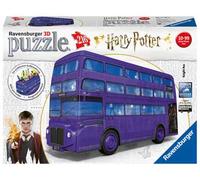Ravensburger - 3D Puzzle Nottetempo, Bus Harry Potter, 216 Pezzi, 8+ Anni