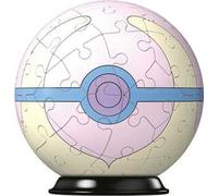 Ravensburger - 3d puzzle pokémon heal ball rosa, 54 pz, 6+ anni