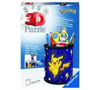 Ravensburger - 3D Puzzle Portapenne Pokémon, 54 Pezzi, 6+ Anni
