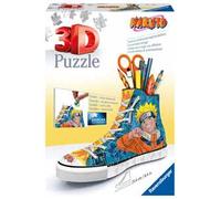 Ravensburger - 3d puzzle portapenne sneaker naruto, 108 pezzi, 8+ anni