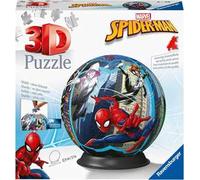 Ravensburger - 3D Puzzle Puzzle Ball Spiderman, 72 pezzi, 6+ anni