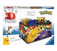 Ravensburger - 3D Puzzle Storage Box Pokémon, 216 Pezzi, 8+ Anni