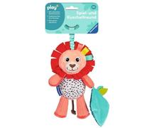 Ravensburger 4850 Play Leone, Peluche con sonaglio, Clip per Il Fissaggio, dentifricio, Giocattolo per Bambini a Partire da 0 Mesi, Colore Rosa, 2004850