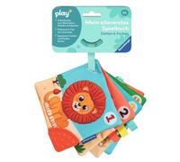 Ravensburger 4854 Play+ Il Mio Primo Gioco Stoffa, Libro di Peluche, Colori, Numeri, Bianco, 2004854