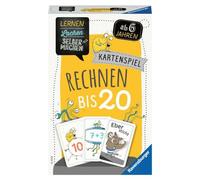 Ravensburger 80349 - Impara a ridere da solo: calcola fino a 20, gioco per bambini a partire dai 6 anni, gioco educativo per 1-5 giocatori, gioco di carte, matematica