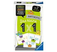 Ravensburger 80350 - Impara a ridere da solo: The little 1 x 1, gioco per bambini dai 7 anni, gioco educativo per 1-4 giocatori, gioco di carte