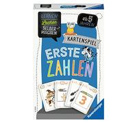 Ravensburger 80658 - Impara a ridere da solo: primi numeri, gioco per bambini dai 5 anni, gioco educativo per 2-4 giocatori, gioco di carte