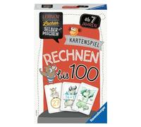 Ravensburger 80660 - Impara a ridere da solo: calcola fino a 100, gioco per bambini dai 7 anni, gioco educativo per 1-5 giocatori, gioco di carte