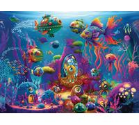 Ravensburger Alien Ocean 150 Piece Jigsaw Puzzle for Kids Age 7 Years Up - XXL P