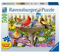 Ravensburger-Alla Piscina per Uccelli Puzzle, Multicolore, 16793
