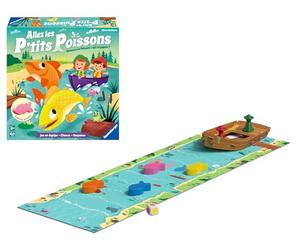 Ravensburger - Allez les P'tits Poissons - Primo gioco da tavolo per bambini - Bambini e genitori - da 2 a 6 giocatori a partire dai 3 anni - Misto - 20991 - versione francese