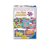 Ravensburger - Amici Dinosauri, Puzzle Bambini 2+ Anni, 4 Puzzle 2-5 Pezzi | Il mio primo puzzle con 4 puzzle progressivi da 2, 3, 4 e 5 pezzi, gioco educativo a tema dinosauri e idea regalo dai 2 anni.