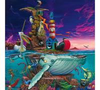 RAVENSBURGER Arcipelago 500 pezzi puzzle | Oceanic Refuge Art di Dulk | Visite eco-ispirate | Qualit premium