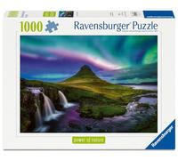 Ravensburger - Aurora su Kirkjufell 1000 Pezzi | Puzzle Adulti | Dimensione Di 50x70 | Ravensburger Puzzle 1000 Pezzi Foto | Idee Regalo