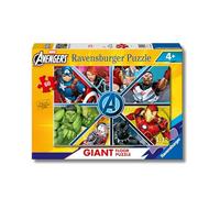 Ravensburger - Avengers 60 Pezzi | Puzzle Bambini 4 Anni In Su 60 Pezzi | 70 X 50 Puzzles Per Bambini | Regalo Bambina 4 Anni Femmina | Regalo Bambino