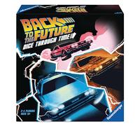 Ravensburger Back to the Future Immersive Family Strategy Board Games for Adults and Kids Age 10 Years Up - Dice Through Time