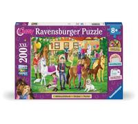Ravensburger bambini 200 pezzi Activity blocco puzzle, fumetti, adesivi e poster per i fan di Lissy a partire dagli 8 anni in su, Colore verde erba, marrone terra e altre tonalità pastorali, 12004015