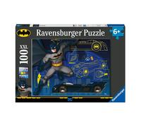 Ravensburger - Puzzles XXL Batman B | Puzzle Bambini 6 Anni In Su | Puzzle Ravensburger 100 Pezzi | Giochi Per Bambini 36 X 49 Cm | Regalo Bambino 6 Anni O Più