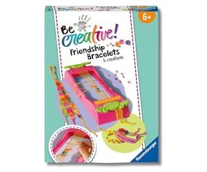 Ravensburger - Be Creative Midi | Telaio per Braccialetti dell'amicizia | Braccialetto Bambini | Giochi Creativi | Bambina 6 Anni | Giochi Bambina 6 Anni o più | Kit Lavoretti Creativi per Bambini