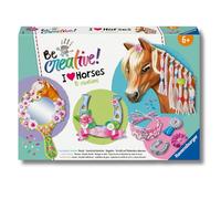 Ravensburger - Be Creative Midi XL | Cavalli multiattività | Giochi 6 Anni | Giochi Bambina 6 Anni o più | Kit Lavoretti Creativi per Bambini 10 creazioni