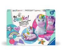 Ravensburger - Be Creative Midi XL: Creazioni in Gesso Unicorni, Gioco Creativo Fai-da-te, Lavoretti Creativi, Infilare Perline, Regalo Bambino e Bambina 7+ Anni