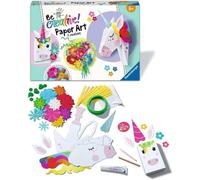 Ravensburger Be Creative Midi Xl Paper Art Fiori E Unicorno 23541
