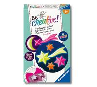 Ravensburger - Be Creative: Creazioni in Gesso Stelle Luminose, Gioco Creativo Fai-da-te, Lavoretti Creativi, Modella e Dipingi in Gesso, Idea Regalo Bambino e Bambina 6+ Anni