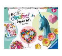 Ravensburger - Be Creative: Paper Art Unicorn, Bricolage, 8+