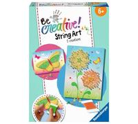 Ravensburger - Be Creative - String Art Midi - Butterflies - Farfalle - Quadro in Filo teso - Creazione di Oggetti - Tempo Libero - attività Rilassante e Creativa - da 6 Anni - 18241