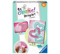 Ravensburger - Be Creative - String Art Midi - Cuore - Quadro in Filo teso - Creazione di Oggetti - Tempo Libero Creativo - attività Rilassante e Creativa - da 6 Anni - 18242