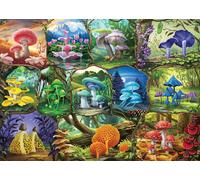 Ravensburger Beautiful Mushrooms 1000 Piece Jigsaw Puzzle for Adults - 12000424