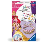 Ravensburger BeCreative 23963, kit fai da te con braccialetti e tatuaggi dell'amicizia con principesse Disney per bambini dagli 8 anni in su