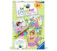 Ravensburger BeCreative 25533-Kit Fai da Te a Mosaico Principesse per Bambini dai 4 Anni in su, 25533