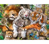 Ravensburger Big Cat Nap 200 Piece Jigsaw Puzzle With Extra Large Pieces For Kid