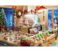 RAVENSBURGER biscotti di pan di zenzero natalizi - puzzle da 1000 pezzi