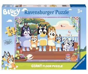 Ravensburger Bluey 24 Piece Giant Floor Jigsaw Puzzle for Kids Age 3 Years Up -