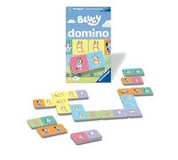 Ravensburger - Bluey Domino, Gioco da viaggio 3+, per famiglia e amici