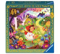 Ravensburger - Cappuccetto Rosso, Puzzle Bambini 5+ Anni, Puzzle 64 Pezzi | Puzzle educativo da 64 pezzi ispirato a Cappuccetto Rosso, ideale come gioco divertente e idea regalo per bambini dai 5 anni.