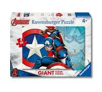 04217 Ravensburger - Captain America - Puzzle Giant Floor - 60 pezzi