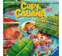 Ravensburger - Capy Cabana - Gioco di memoria da 5 Anni - Da 1 a 5 Giocatori - Misto - 25159 - Versione Internazionale