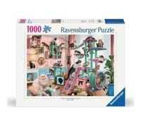 Ravensburger Cat Tree Heaven 1000 Piece Jigsaw Puzzle for Adults - 12000875 - Ha