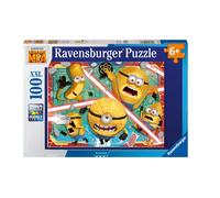 Ravensburger Cattivissimo Me 4: Minions 100 pezzi xxl puzzle per bambini - attivit senza schermo aumenta la concentrazione e la messa a fuoco